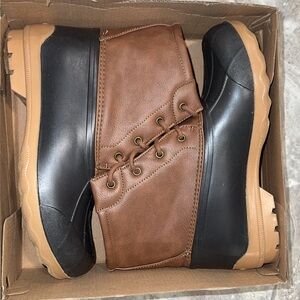 Sperry Brown Leather Boots